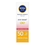 Protetor Solar Nivea Facial Toque Seda Com Q10 Fps 50 50g