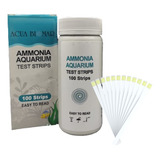 Tiras Medidoras De Amonia Para Acuario 100 Pz