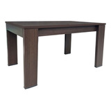 Mesa Cocina Comedor No Extensible Madera Melamina 1.80m 6ps.