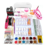 Kit De Manicura De Gel De Uñas Profesional Conjunto De Uñas