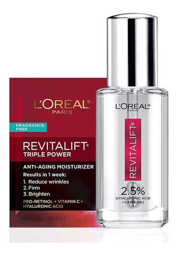 L'oreal Paris Revitalift Hyaluronic Acid + Caffeine Hydratin