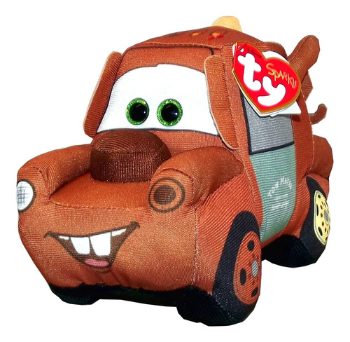 Ty Disney Pixar Cars 3 Mater Plush Toy, 5 X 4 X 7.5