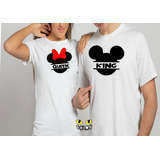 Camisetas Personalizadas Para Parejas Ref: 0011