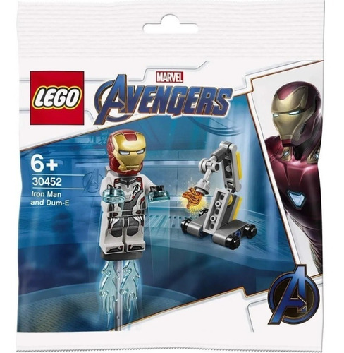 Lego Marvel Avengers  Iron Man Y Dum-e Set 30452 