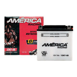 Bateria Moto América 12v 7 Amp. Motobateria 12n7-4b