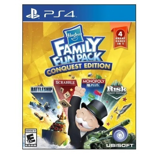 Juego Hasbro Family Fun Pack Edicion Conquest Para Ps4 Nuevo