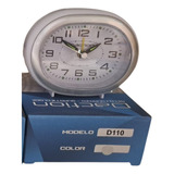 Reloj Despertador Alarma Analogico Daction D110 Gtia Newmar