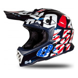 Casco Ufo Plast Motocross Kid Numbers