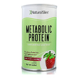 Natural Slim - Proteína Metabólica Fresa En Polvo