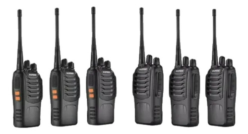 Set 6 Radios Baofeng 888-s