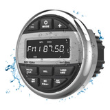 Estreo De Radio Marina Bluetooth Para Barcos: Receptor De Au