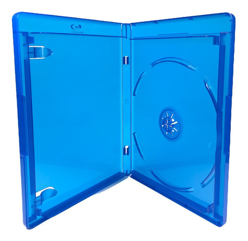 Estojo Box P/ Blu Ray Azul 100 Unidades Rimo