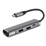 Adaptador Multipuerto Usb C Para Mac Lenovo Dell Xps Spectre