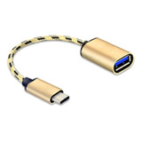 Cable Usb Otg Para Celulares Tablets - Android Tipo-c Usb-c