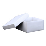 Caja En Base Y Tapa Blanca O Kraft Lenceria Mallas Pack X 80