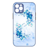 Carcasa Para iPhone 11 Pro Violeta - Diseños Floreados