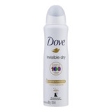 Kit 4 Desodorante Feminino Dove Invisible Dry 48h 150ml 