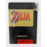 Manual Zelda A Link To The Past Super Nintendo Snes