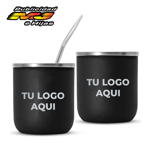 Mate Termico Personalizado Grabado Laser