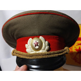 Gorra Militar Rusa + Accesorios Decorativos 