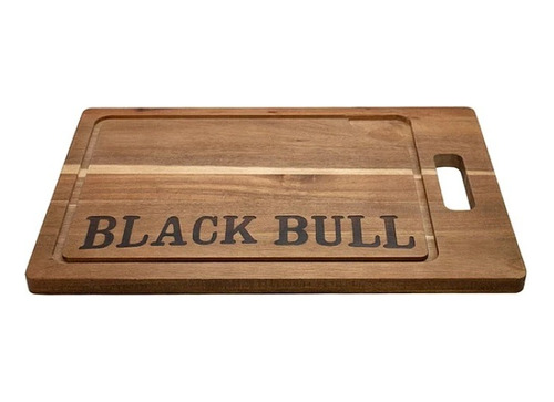 Tabla Para Picar Parrillera Madera Black Bull 40cm - Asados