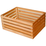 Caja De Madera Organizadora Decoración Cajón 35 X 25 X 15 Cm