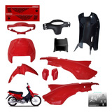 Kit Plásticos Imitación Copia Corven Energy 110 2022 Rojo