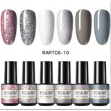 Set De Esmalte Semipermanente Rosalin - mL a $13003