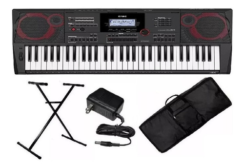 Organo Teclado Casio Ct-x5000 + Fuente + Soporte + Funda