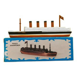 Barco Titanic Coleccion Miniatura Metal Sacapuntas Incorp