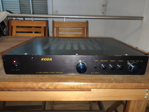 Amplificador Stereo Koda Kd-260 Muy Bueno! 80w Por Canal!