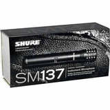 Microfono Condeser Shure Sm137 Para Vientos Coros Percusion