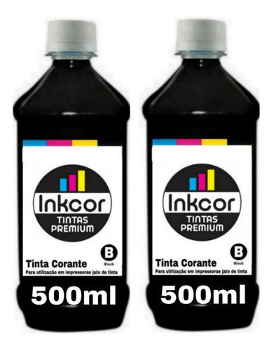 Tinta Impressora Compatível Hp 2050 3050 4480 3776 C/ 1000ml