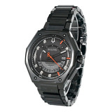 Relógio Bulova Masculino Precisionist Marc Anthony 98d183 Cor Da Correia Preto Cor Do Bisel Preto Cor Do Fundo Preto