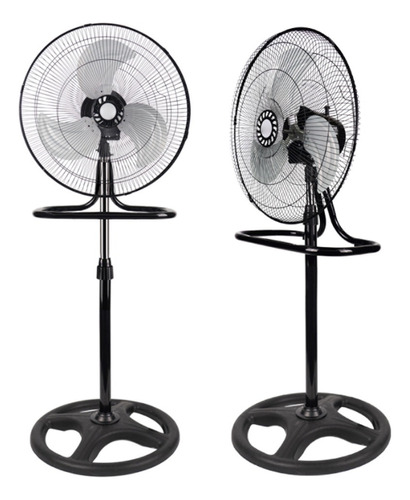 2pcs Ventilador Industrial 3 En 1 De Pie Pared Piso 50cm