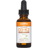 Gotas Líquidas Naturales Vitamina D3 Y K2