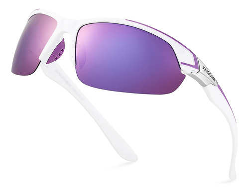 Polarized Sports Sunglasses For Men Women Uv400 Wrap Around 