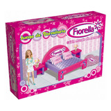 Juego Dormitorio P/muñeca Fiorella Caja Ploppy 368517