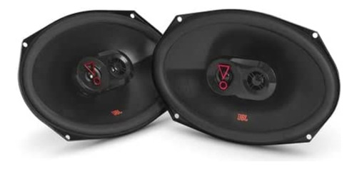 Bocinas Jbl Stage3 9637f  6x9 75w 3 Ohms 3 Vías Sin Rejilla