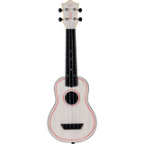 Ukelele Soprano 15 Trastes Con Funda Flight Tus-marty Color Blanco