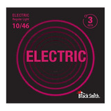 Encordado Electrica Blacksmith 010-46 Pack X 3 Encordados