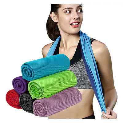 Yuriria YUR00 Toalla Refrescante 100x30cm para Gym Viajes Playa Baño Senderismo Yoga Camping Ejercicio Secado Rápido Microfibra Ligera Multiusos Colores Rosa Verde Rojo Negro Morado Azul x6u | MercadoLibre
