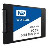 Disco Sólido Ssd Interno Western Digital  Sn550 Wds500g1b0a 500gb Blue