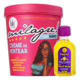 Lola Milagre Creme P/ Pentear + Pinga! Óleo Pataúa E Moringa