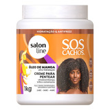 Creme Para Pentear Óleo De Manga Sos Cachos Salon Line 1kg