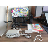 Console Wii U Na Caixa + Pro Controller + Super Mario 3d World + Acessórios