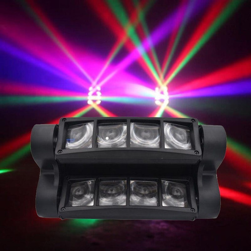 Cabezal Movil Spider Rgbw Doble Barra Led Beam