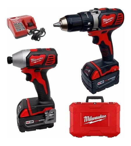 Combo Taladro Atornillador Impacto 18v Milwaukee 2691-259a