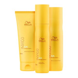 Kit Wella Invigo Sun (shampoo + Condicionador + Leave In)