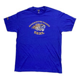 Playera Autenticos Tigres Uanl Azul Rey Logo Deslvav Premium